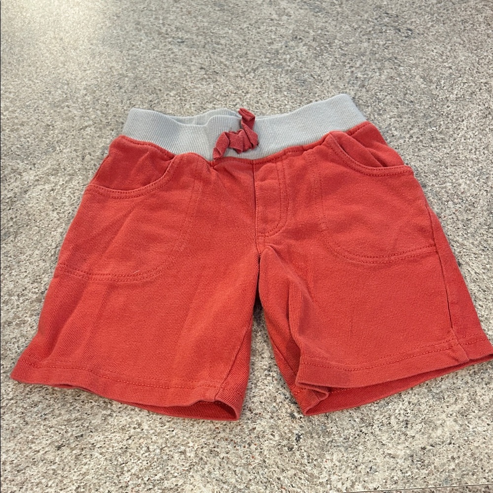 Gymboree Red Shorts with Gray Waistband